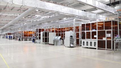 比亚迪动力电池二期项目首批量产产品下线,位于江苏盐城